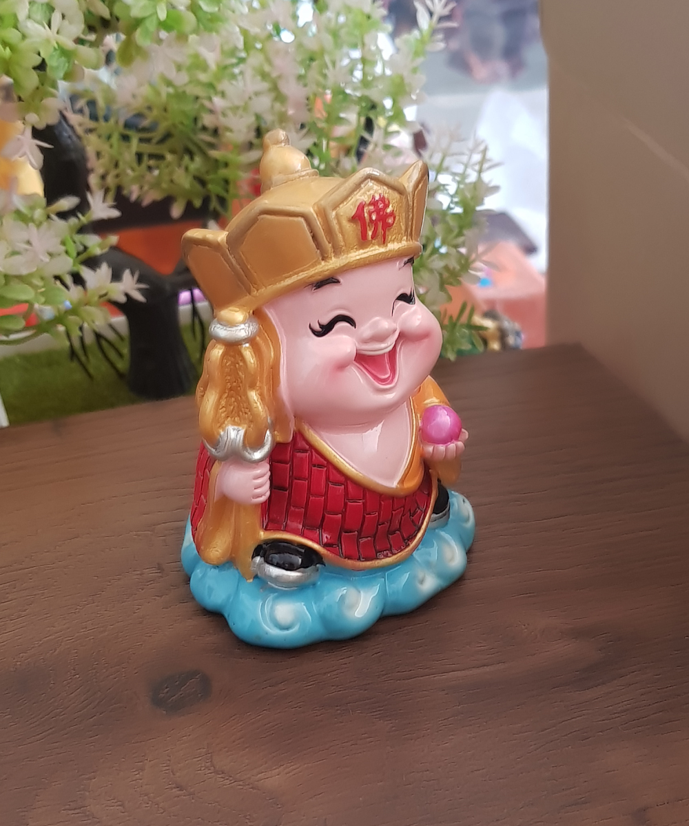 TƯỢNG CHIBI ĐỊA TẠNG VƯƠNG BỒ TÁT 9CM