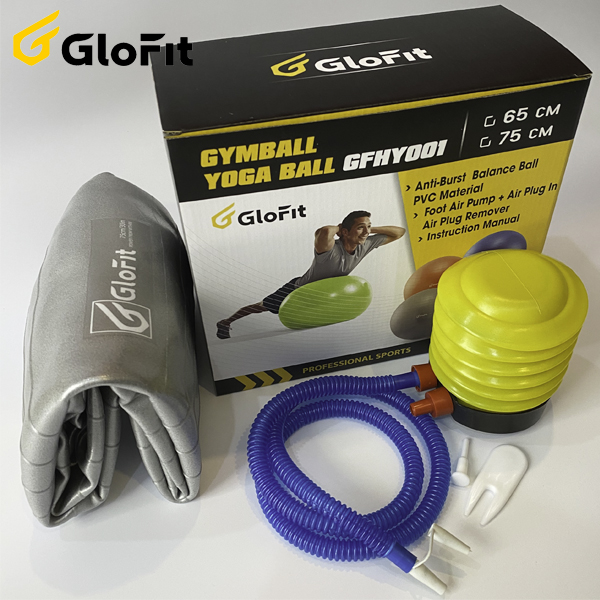 Bóng Tập Yoga - Bóng Tập Thể Hình Glofit GFY001 - Hàng Cao Cấp Chính Hãng | Yoga Ball - Gym Ball