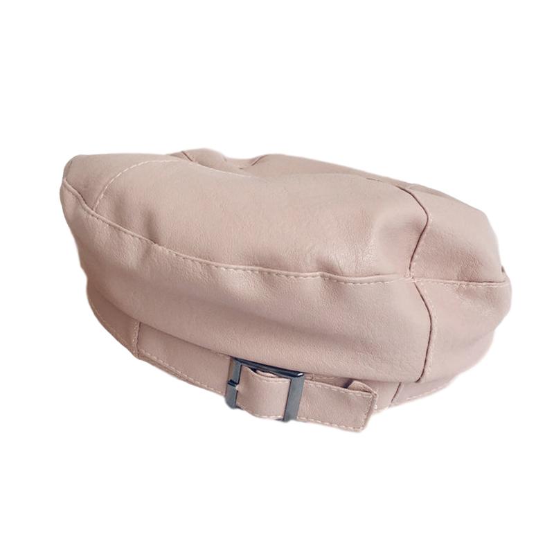 Mới Nón Trẻ Em cho Bé Gái Giả Da Thu Đông Bé Mũ Có Thể Điều Chỉnh Trẻ Em Bé Trai Nón Trẻ Em Mũ Nồi Đô Phụ Kiện