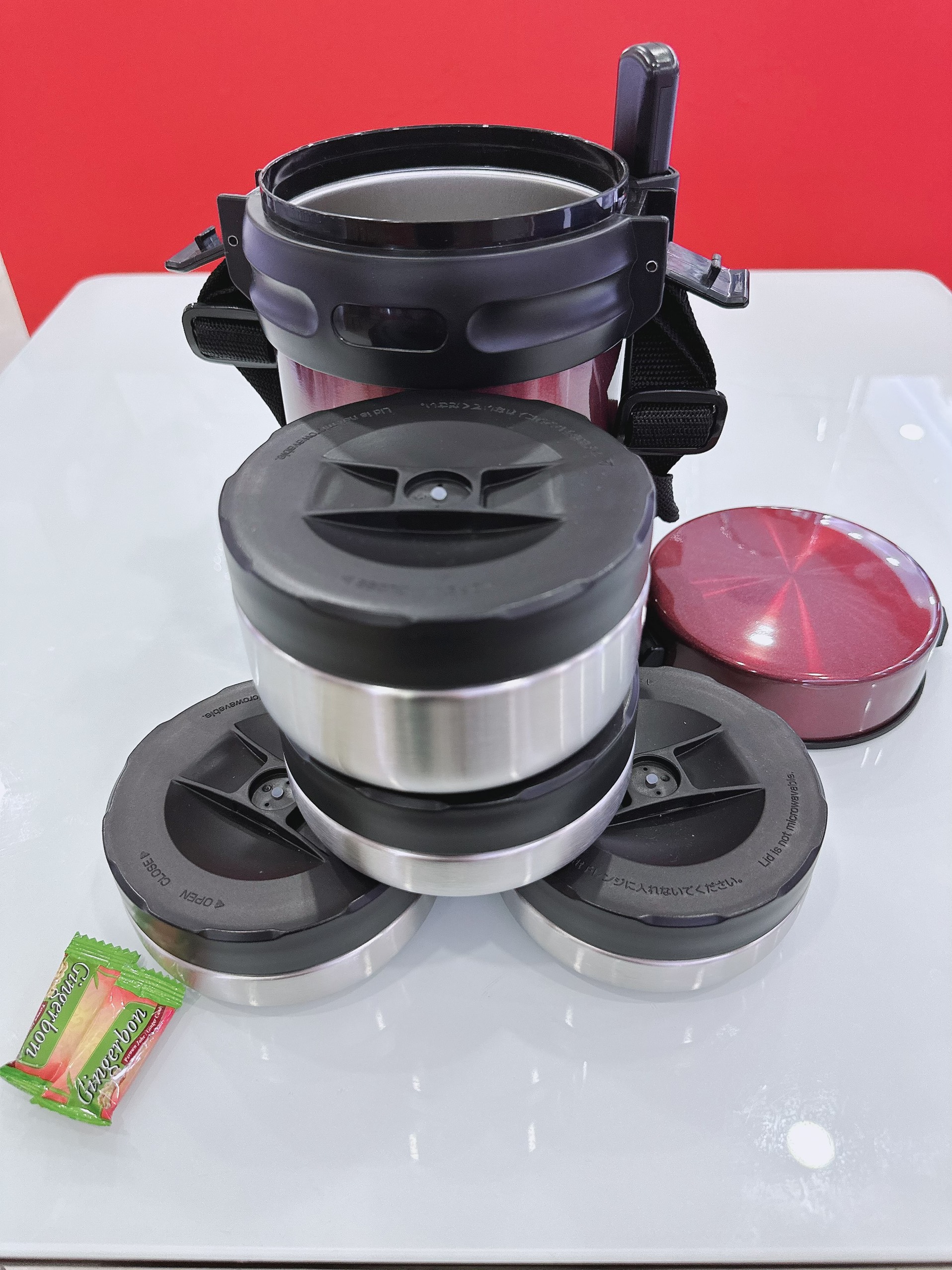 Hộp cơm giữ nhiệt văn phòng Inox 304 Emich EL8294 dung tích 2 Lit