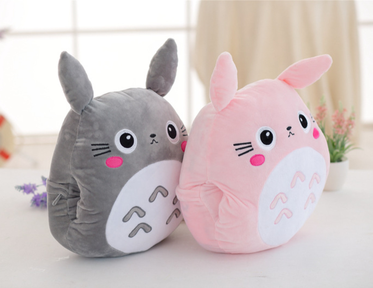 Gối mền Totoro chăn họa tiết