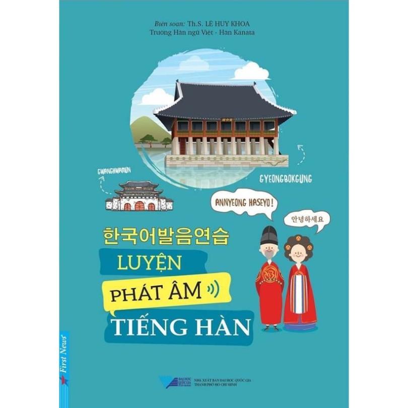 Sách Luyện phát âm tiếng Hàn First News - BẢN QUYỀN