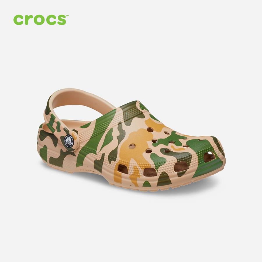 Giày lười unisex Crocs Classic Printed Camo - 206454-2Y6