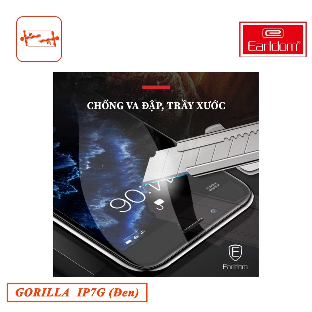 KÍNH CƯỜNG LỰC Dành cho IPHONE 7G Gorilla Earldom - Hàng chính hãng