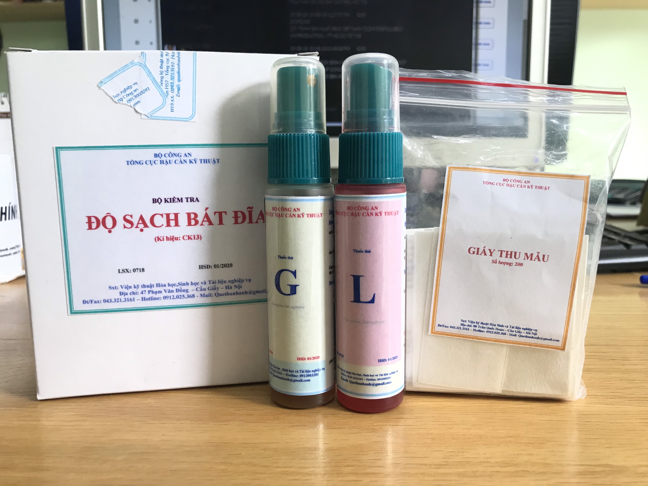Bộ kiểm tra độ sạch bát đĩa CK13