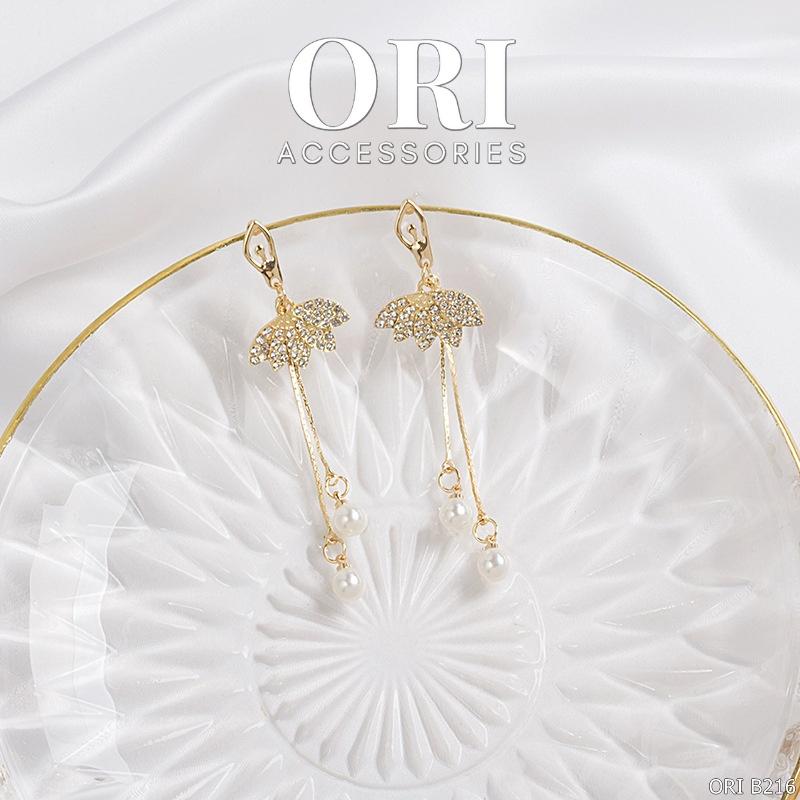 Bông tai nữ dáng dài Vũ công ballet Artemis xinh xắn độc đáo ORI ACCESSORIES B216