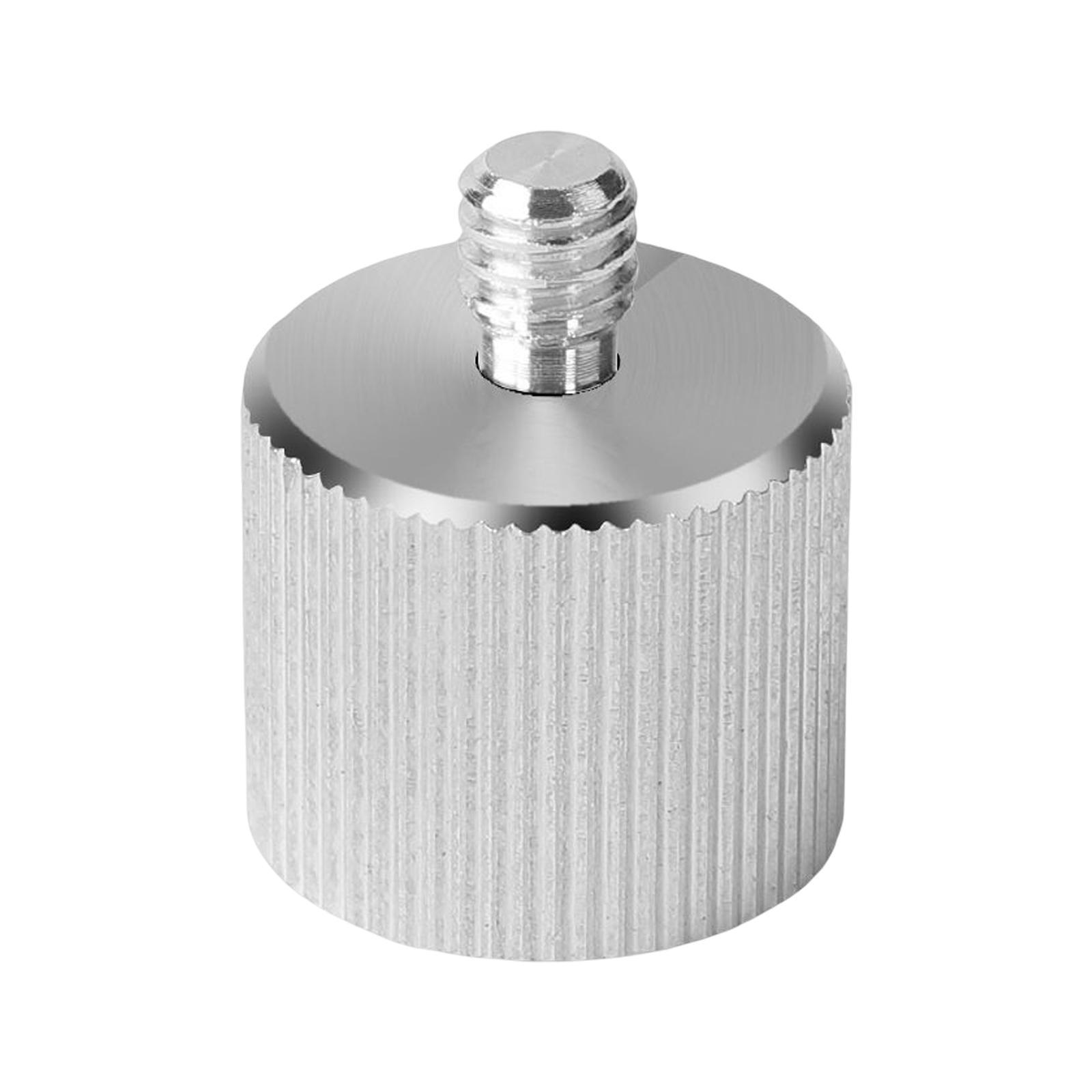 Mic Stand Adapter 5/8" Female to 1/4" Male Accessory for Camera Tripod
