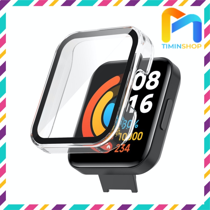 Ốp bảo vệ cho Redmi Watch 2 lite - Chất PC + màn hình Kính cường lực