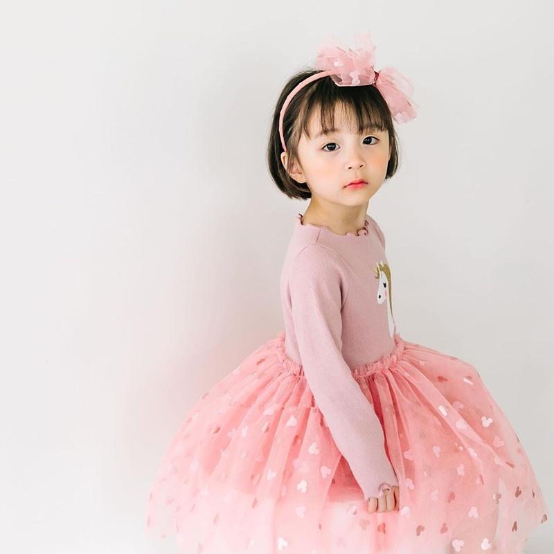 VT2Size90-130 (9-27kg)Váy đầm xoè bé gái - Kiểu dáng công chúaThời trang trẻ Em hàng quảng châu