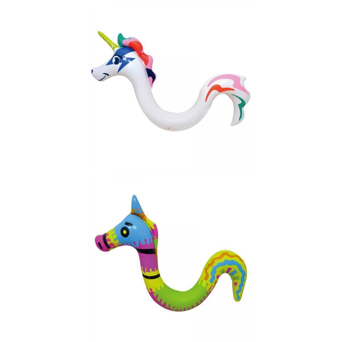 2x Inflatable Floating Noodle Swimming Pool Rest Beach Toy Outdoor