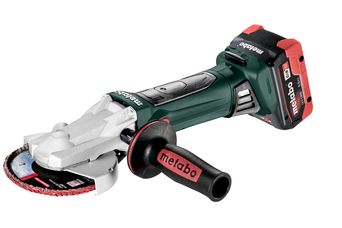 Máy Mài Góc Đầu Dẹt Không Dây Metabo WF 18 LTX 125 QUICK