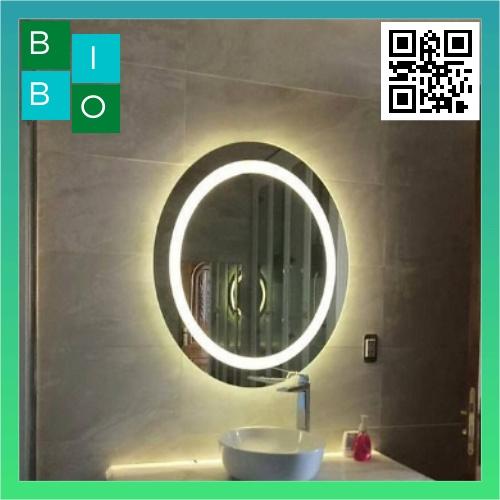 Gương tròn trang điểm có đèn led cảm ứng cao cấp