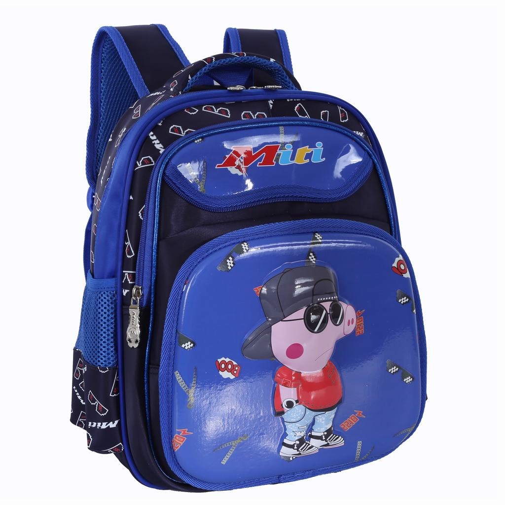 Balo Học Sinh Miti BL1034MM-PIG-NAV-BLU - Size M