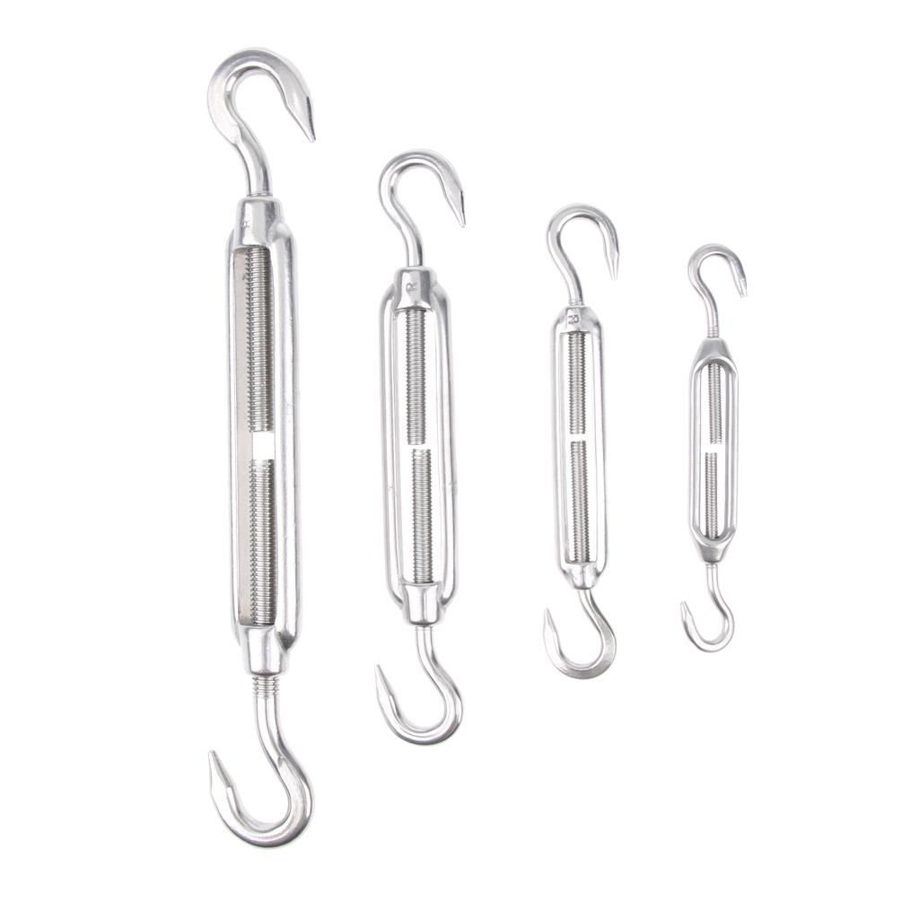 Thép Không Gỉ 304 Móc \u0026 Móc Turnbuckle Dây Căng Gói 1