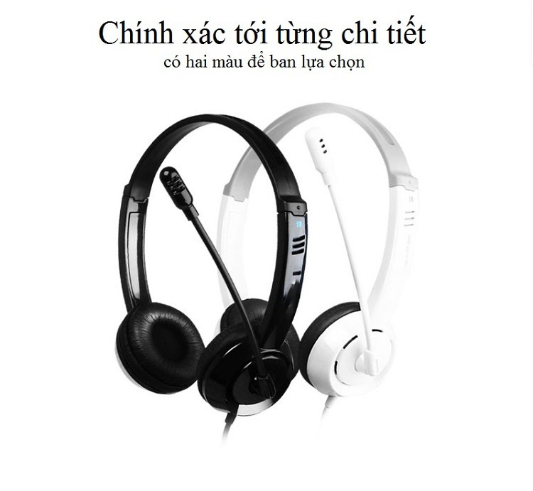 Tai Nghe Có Dây Chụp Tai D-326 Hỗ Trợ Mic Đàm Thoại