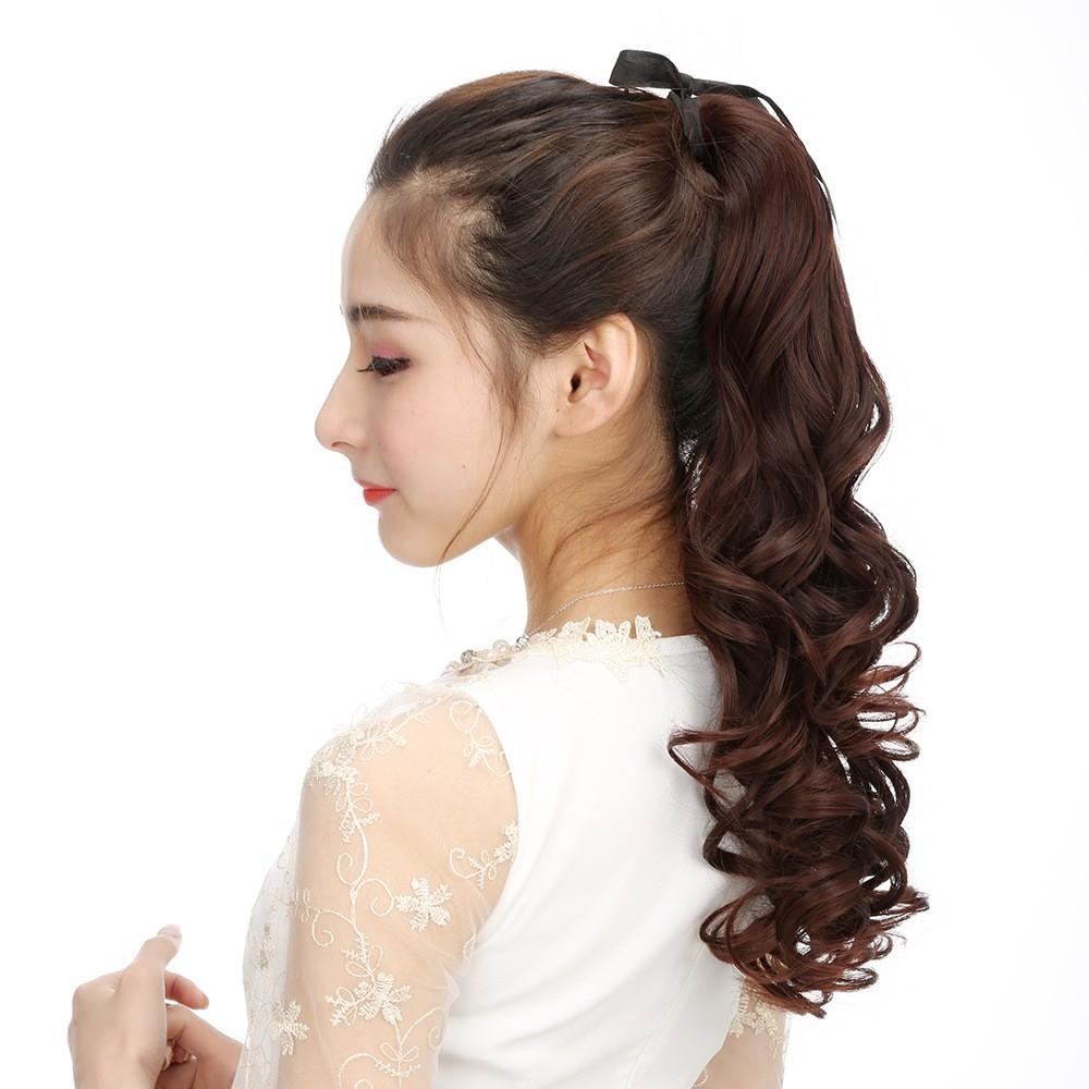 Tóc cột xoăn 50cm C136
