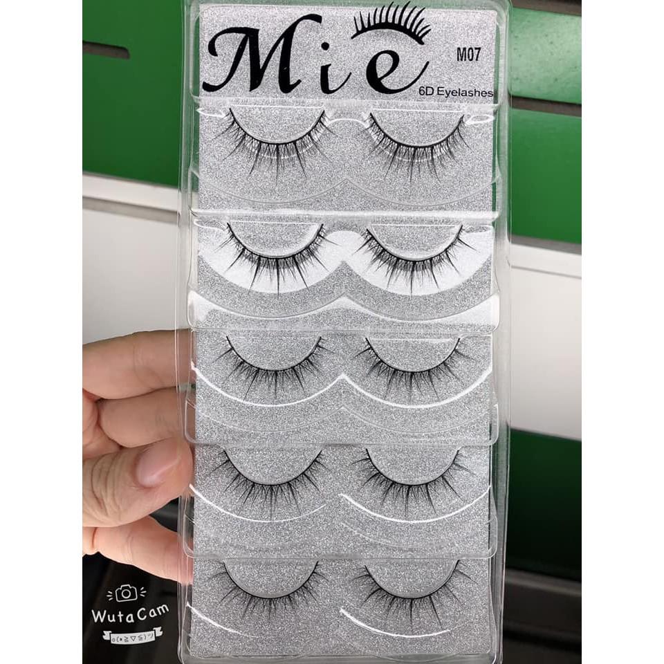 Mi Giả Mie 5 Cặp Mã 07 Siêu Tự Nhiên CÓ VIDEO HÀNG THẬT DO SHOP TỰ QUAY