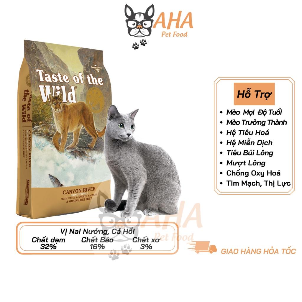Thức Ăn Cho Mèo Nga Russian Bao 6.6kg Taste Of Wild Vị Chim Cút, Thịt Vịt, Rau Củ, Trái Cây Mượt Lông, Búi Lông