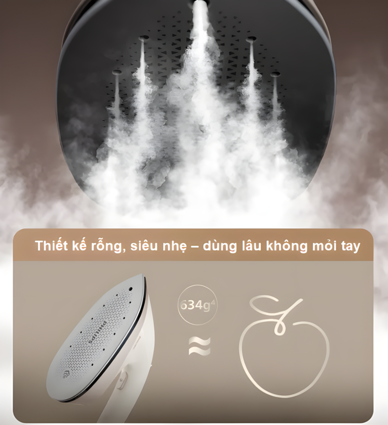 Bàn ủi hơi nước dạng đứng serial 5000, hoàn toàn mới. Thương hiệu Hà Lan cao cấp Philips - STE5050/10 - HÀNG CHÍNH HÃNG