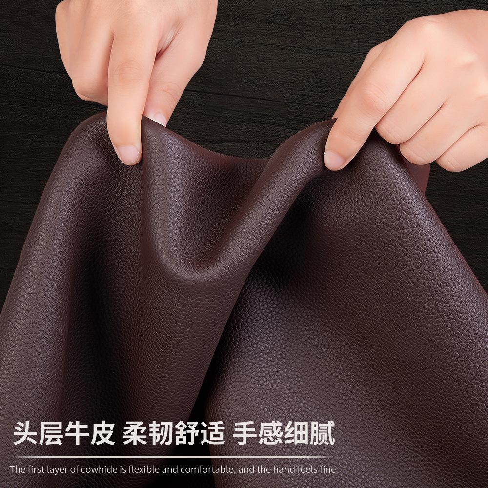 Phong cách mới nhất mẫu vải thiều lớp trên cùng bảng da bò thảm quá khổ miếng lót chuột bằng da văn phòng bằng da bàn viết máy tính để bàn thảm máy tính pad