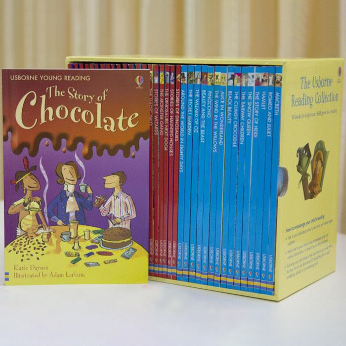 Usborne Bộ Vàng The Usborne Reading Collection - x40 book boxed set