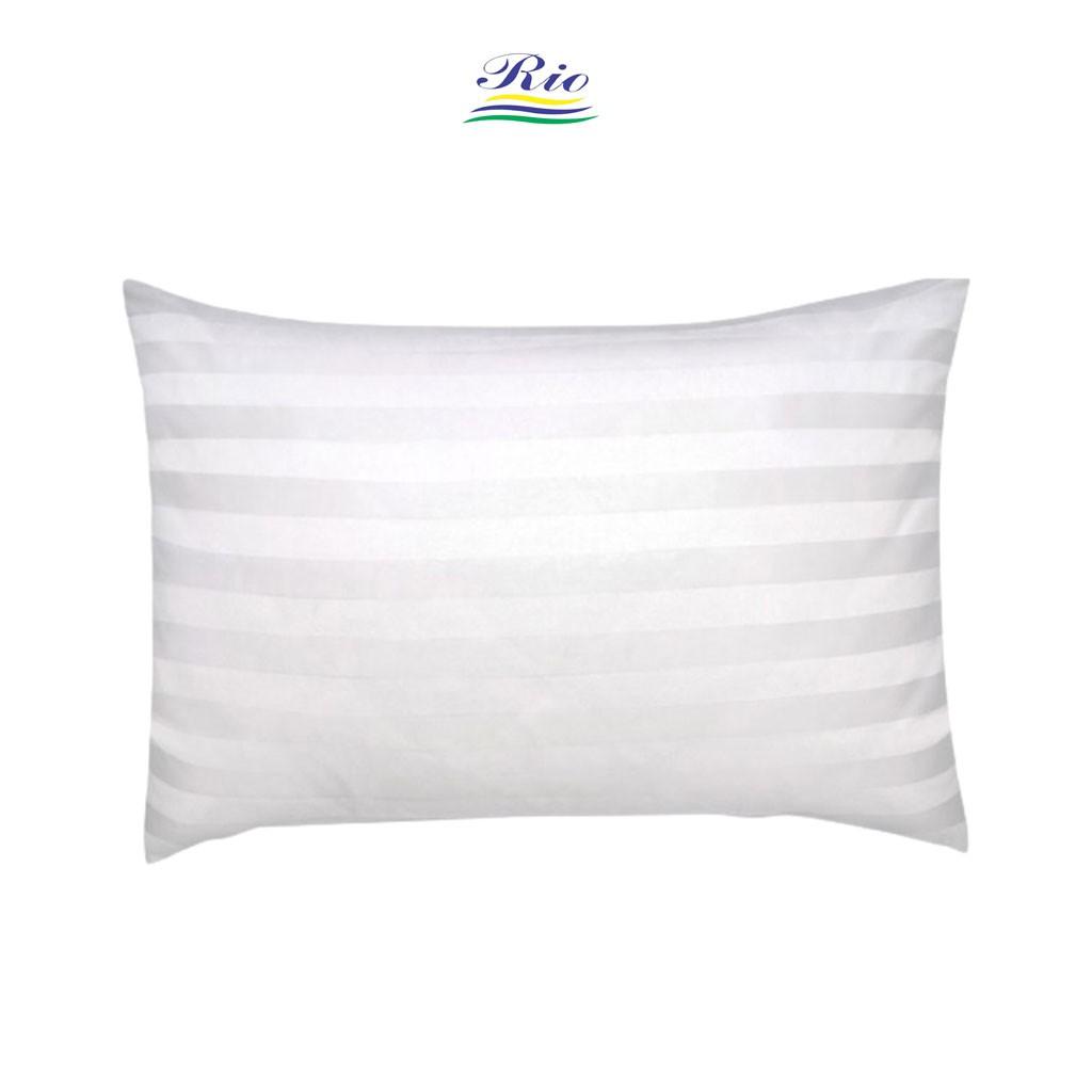 Vỏ Gối Cotton Khách Sạn Trắng Sọc Đủ Kích Thước
