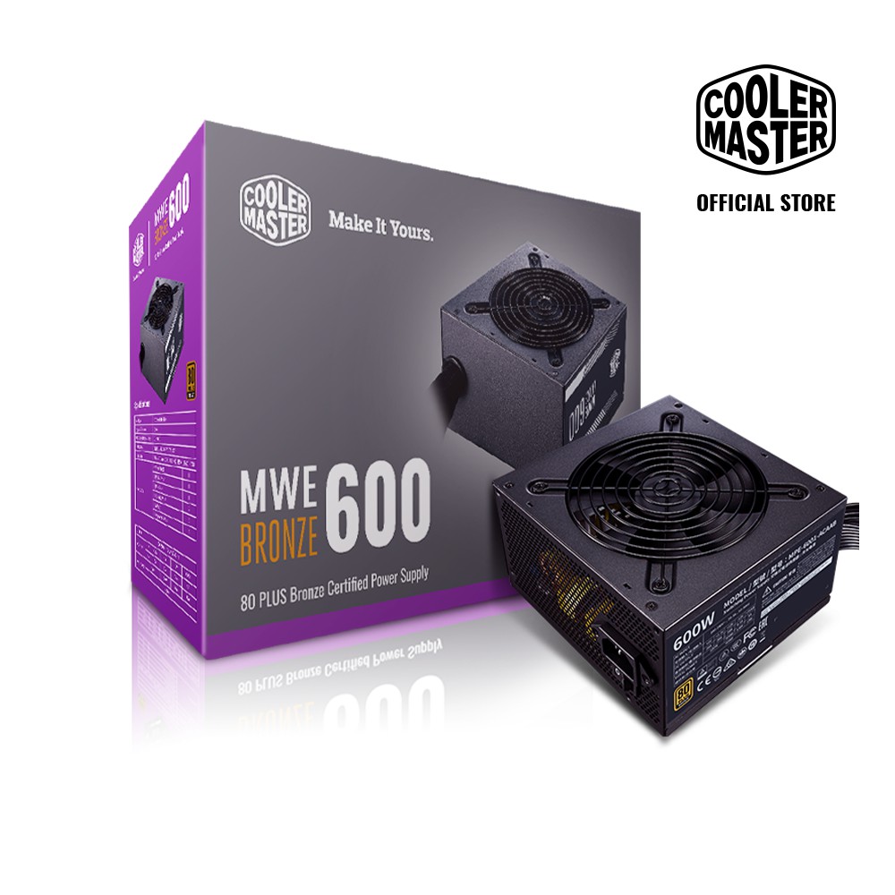 Nguồn máy tính Cooler Master MWE Bronze V2 600W 230V - Hàng chính hãng