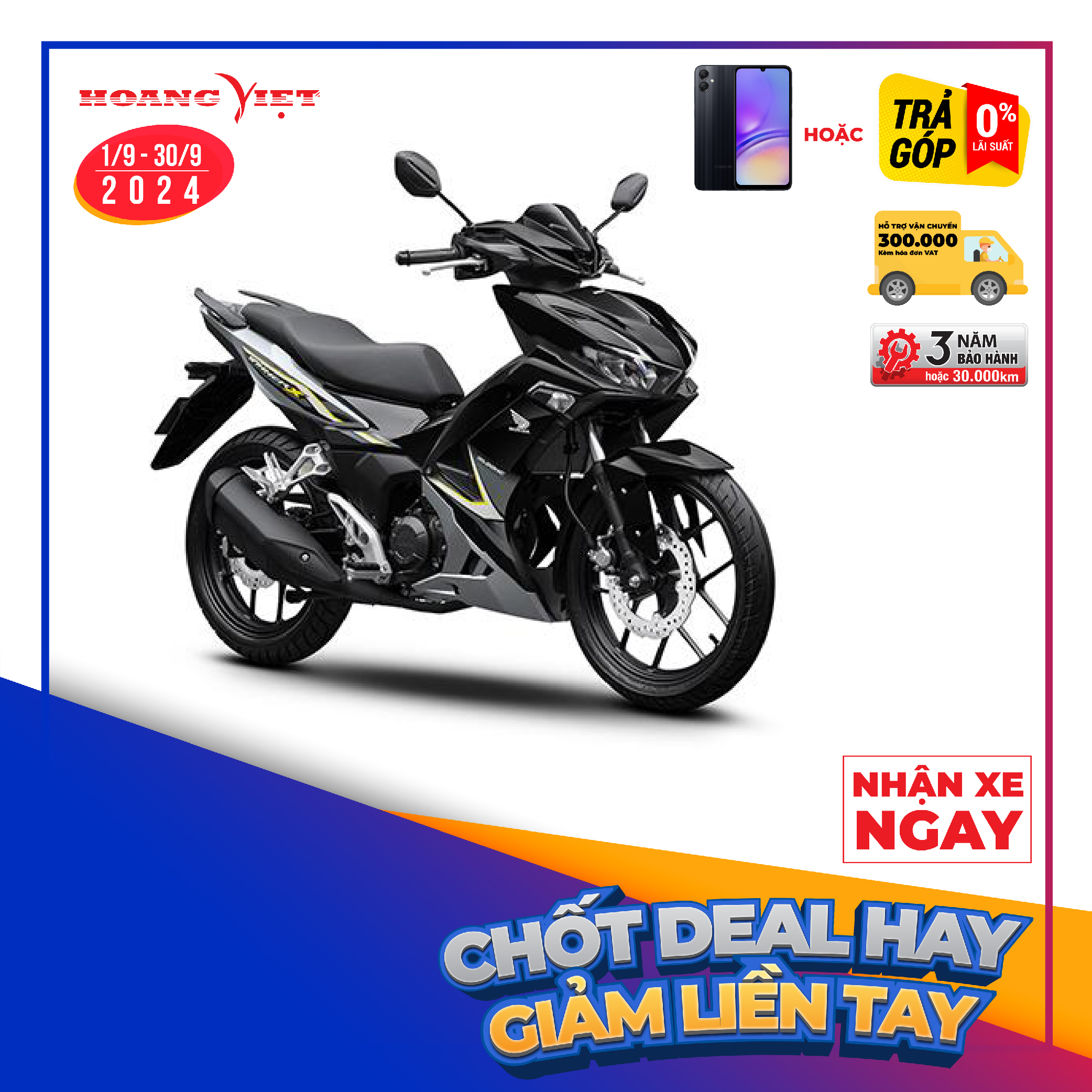 Xe Máy Honda WINNER X 2024 - Phiên Bản Tiêu Chuẩn