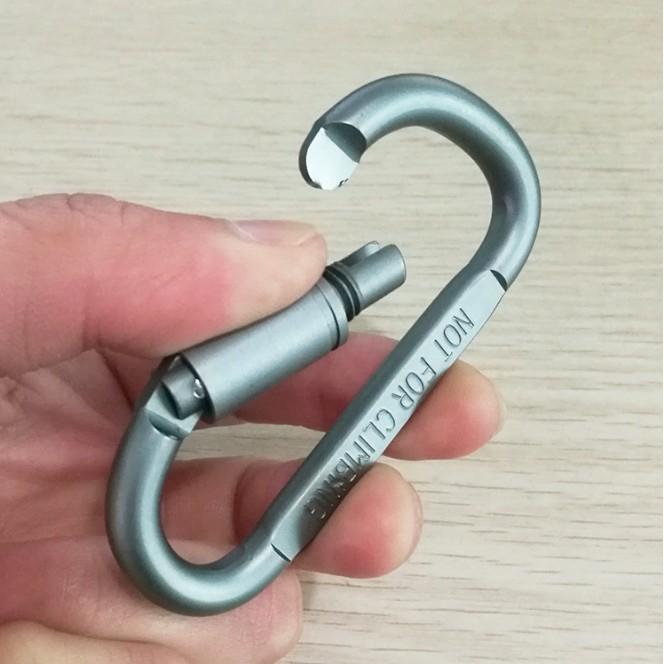 Khoá Carabiner chữ D dùng Leo Núi An Toàn, Chắc Chắn