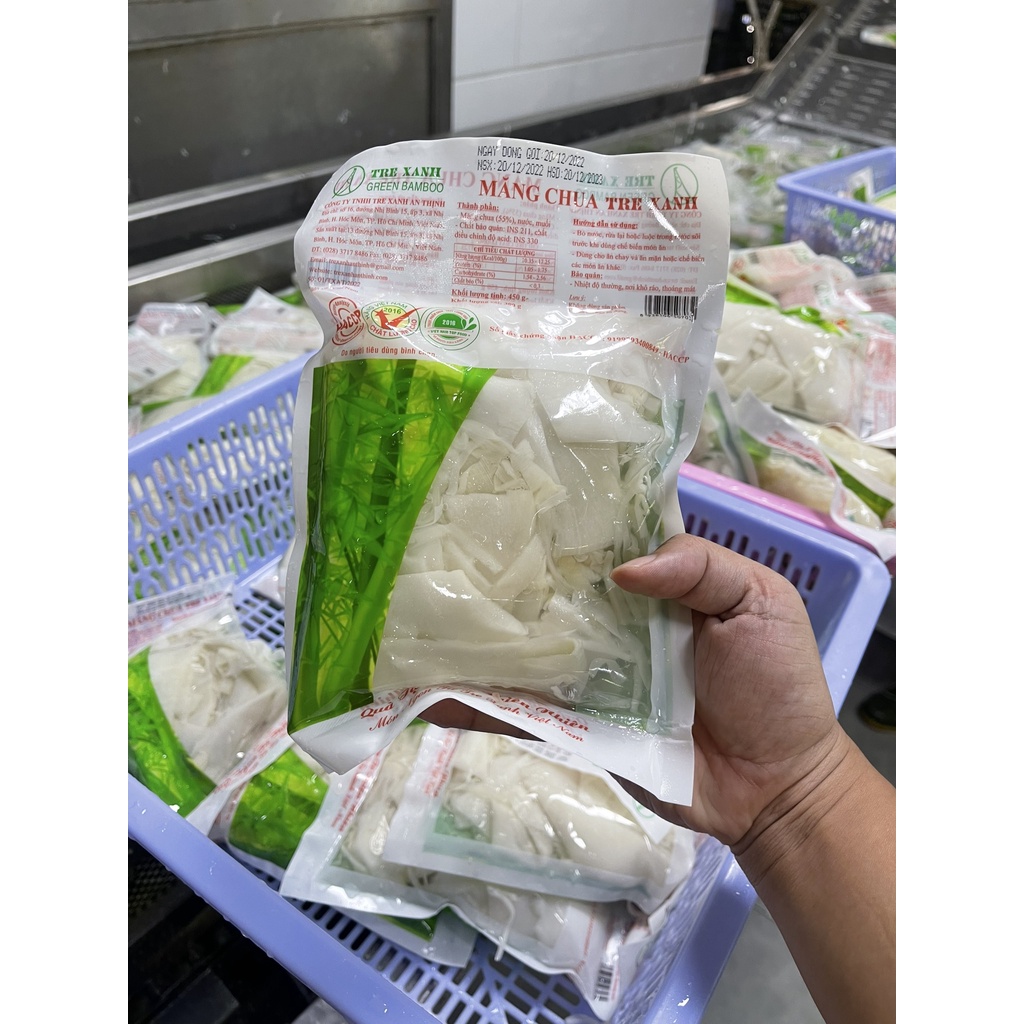 Măng Chua Thái Lát 300G Đảm Bảo An Toàn Không Chất Bảo Quản Tre Xanh An Thịnh