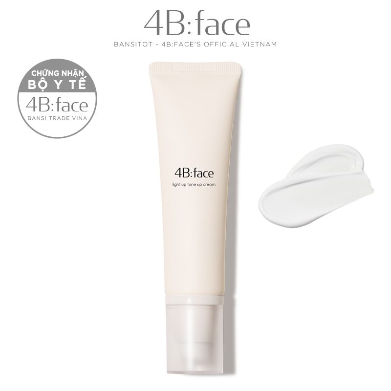 Kem nâng tông sáng da 4B:face Light up Tone up Cream 50ml 4bface