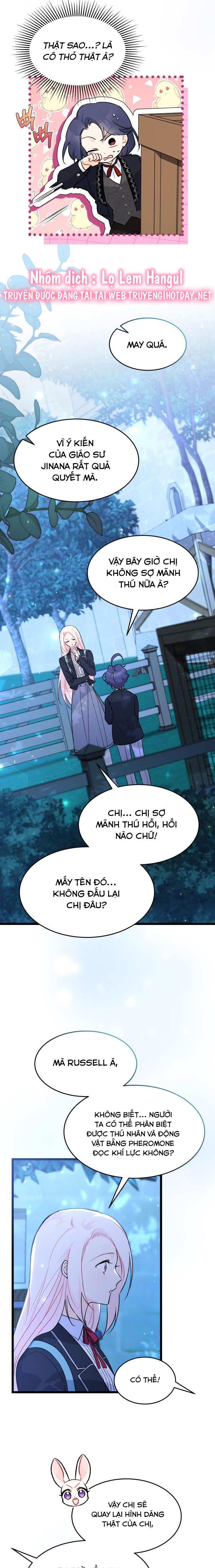 mối liên kết giữa báo đen và bé thỏ chapter 129 10