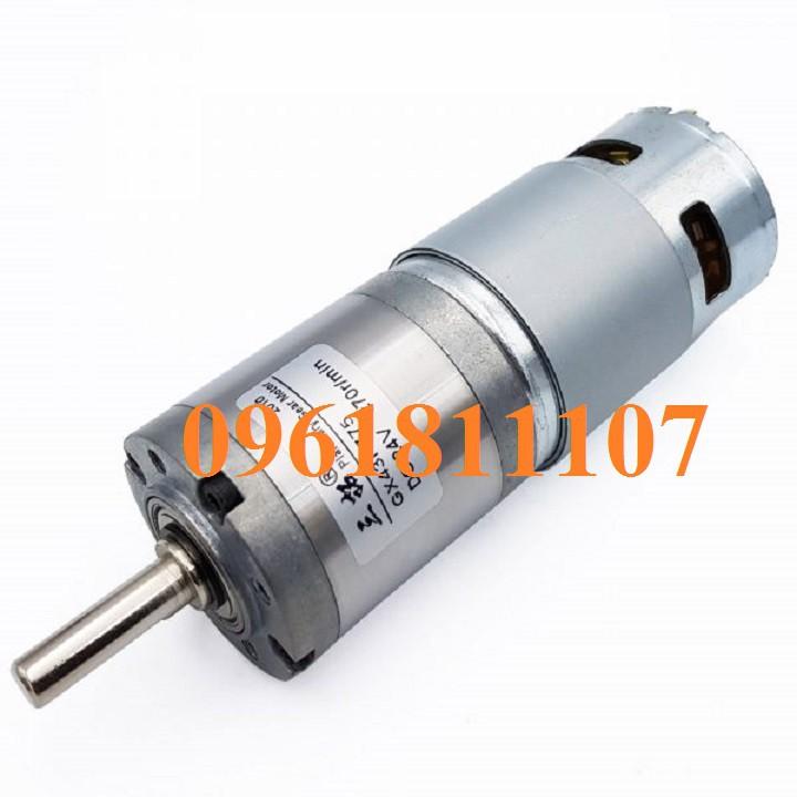 Motor 775 giảm tốc hộp số nhông vệ tinh thép