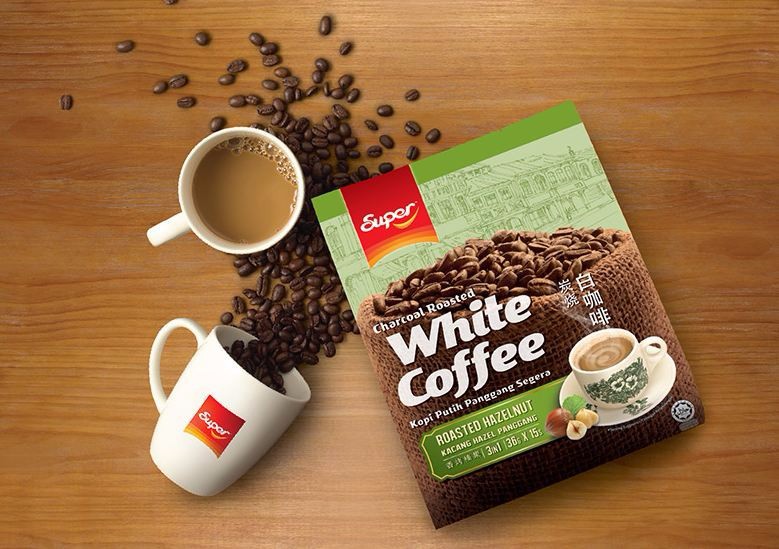 Cà phê trắng Super White Coffee 3 in 1 - Hazelnut