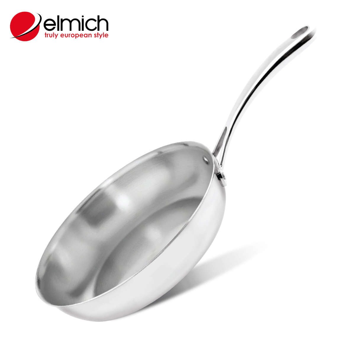 Chảo inox nguyên khối Elmich Trimax EL 3739 Max size 26cm - Hàng chính hãng