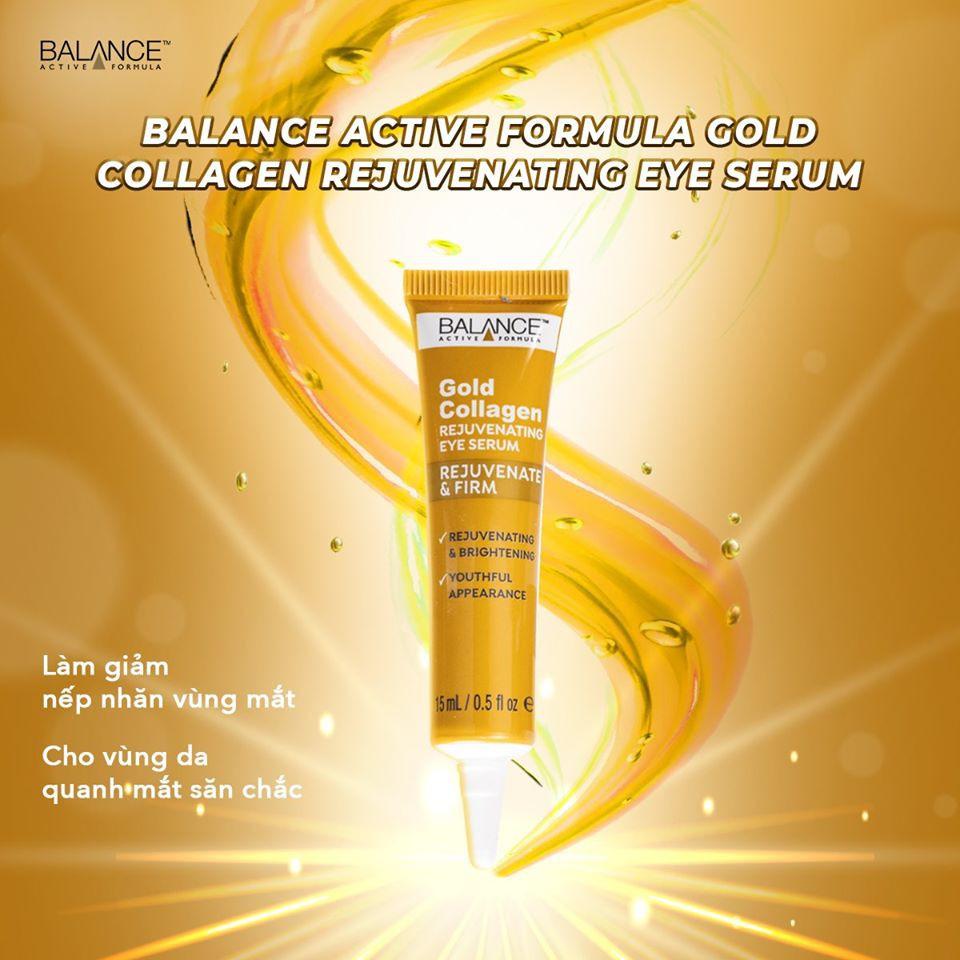 Serum mắt Gold Collagen Balance Active Formula 15ml