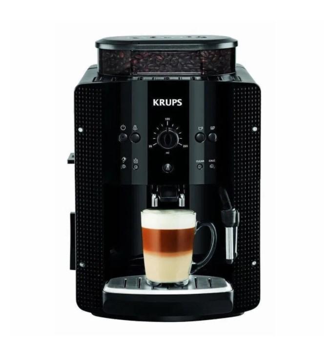 Máy Pha Cà Phê Tự Động KRUPS EA 8108, Máy Pha Café Hạt, Espresso, Cappuccino Mini, 1450W, Bình Chứa 1.8L, Nhập Khẩu