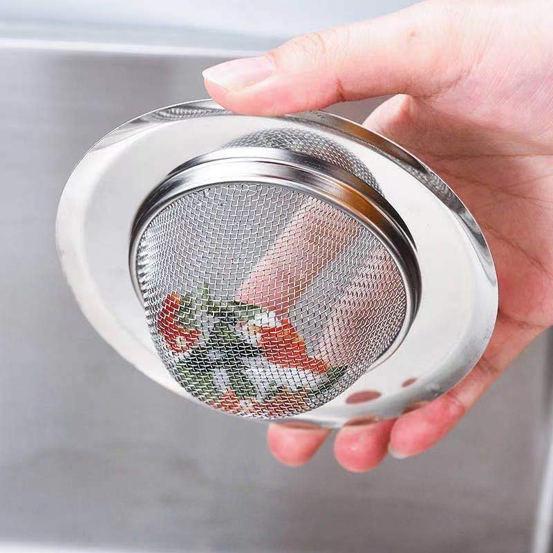 Tấm Lọc Rác Bồn Rửa Chén Cao Cấp Chất Liệu INOX - Lưới Lọc Rác Bồn Rửa Bát Chống Tắc Nghẽn Hiệu Quả