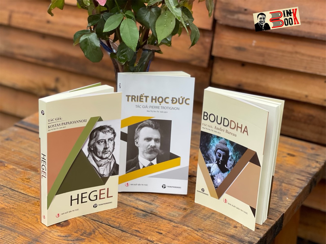 (Combo 3 quyển) TRIẾT HỌC ĐỨC - BOUDDHA - HEGEL - Pierre Trotignon  - André Bareau - Kostas Papaipanou - Mai Thị Yên Thi dịch – TruongPhuongbooks - bìa mềm