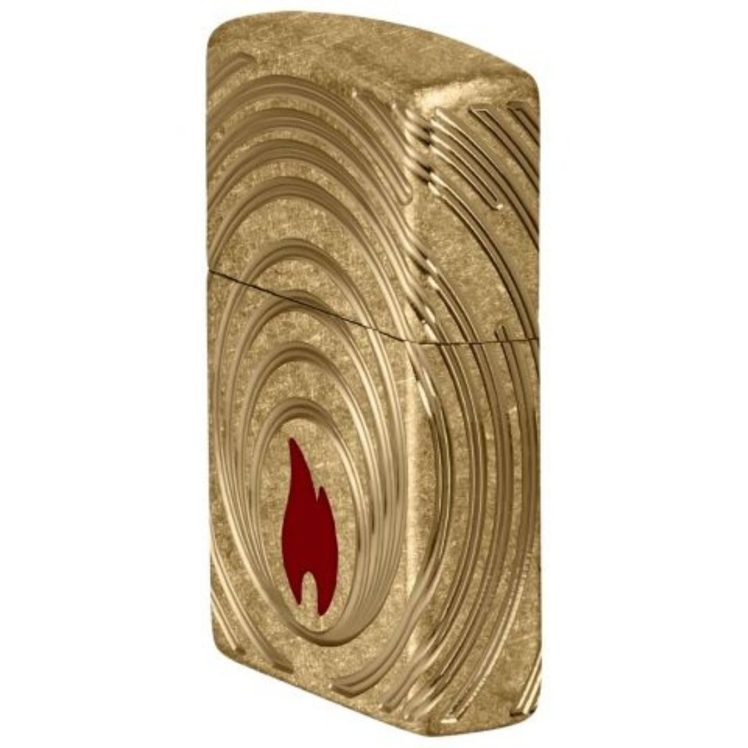 Bật Lửa Zippo 2026 Collectible of the Year - Phiên Bản Sưu Tầm Toàn Cầu với Vỏ Armor Tumbled Brass