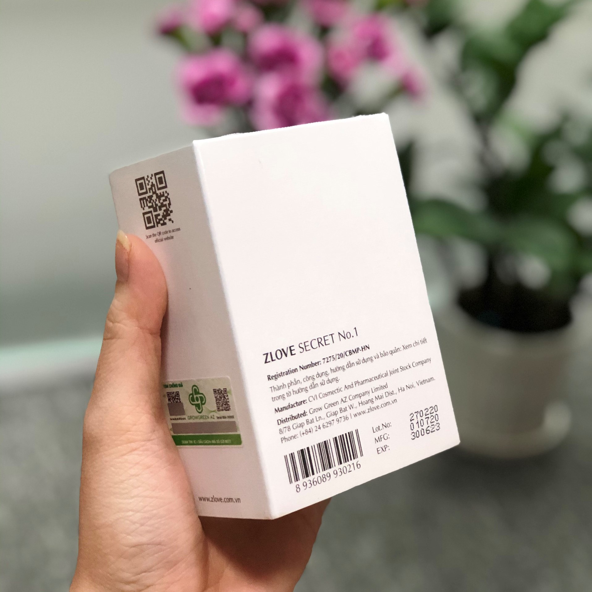 Bộ Sản Phẩm Nước Hoa Vùng Kín ZLOVE Secret (5ml) - Thảo Dược Tự Nhiên và Xịt Kháng Khuẩn ZLOVE Cool - Ngăn Ngừa Viêm Nhiễm Phụ Khoa(15ml)