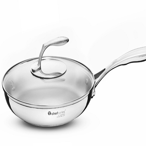 Chảo T Chef Series Frypan 24cm (nắp kính)