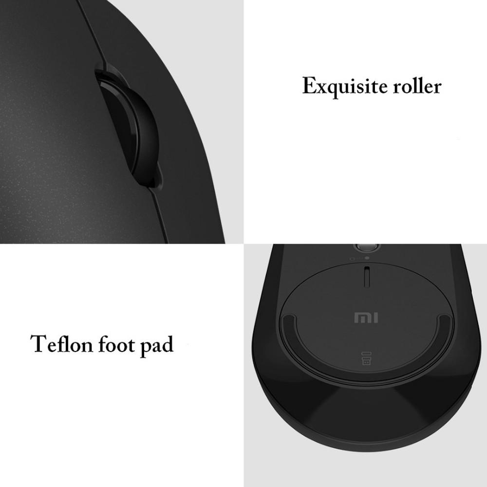Chuột Máy Tính Không Dây Bluetooth Xiaomi Quang Điện Tử 2.4Ghz Chế Độ Kép Phiên Bản Yên Tĩnh Cho Văn Phòng/ Chơi Game Hàng nhập khẩu