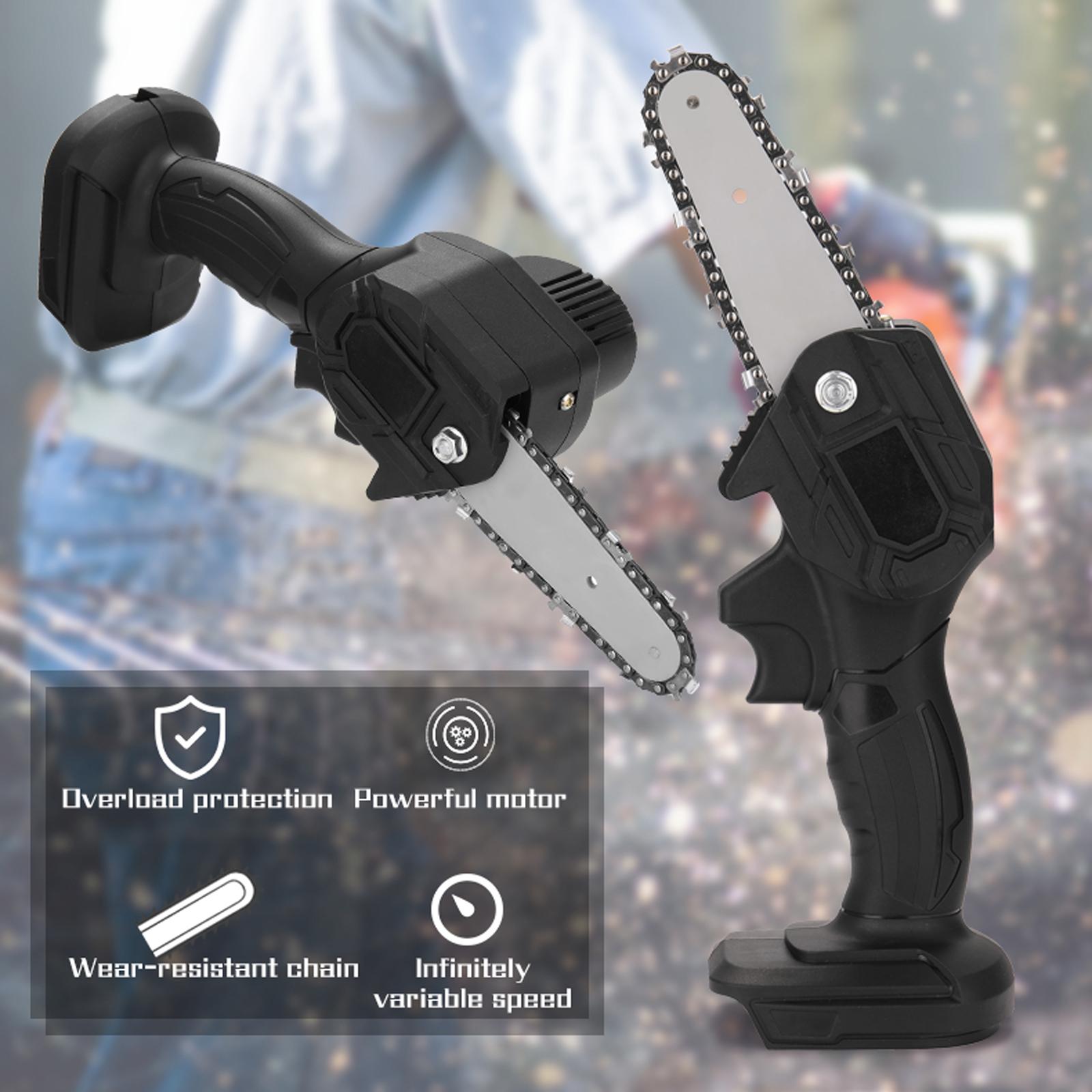21V Lithium Battery Portable Electric Pruning Saw Rechargeable Small Electric Saws Woodworking One-handed Electric