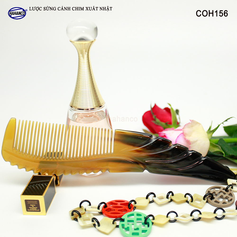 Lược sừng thân cánh chim COH156 - Mẫu cao cấp màu sắc đẹp - Chăm sóc tóc