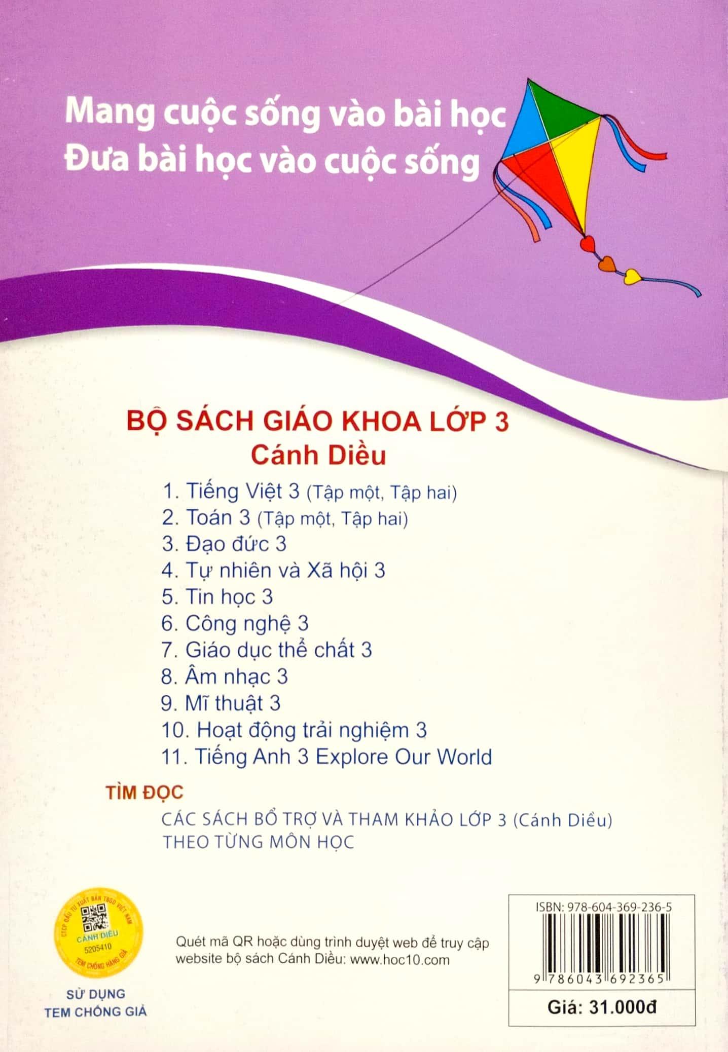 Bài Tập Toán 3 - Tập 2 (Cánh Diều)