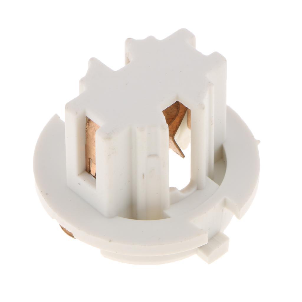 Rear Tail Light Lamp Bulb Socket Holder Fits for White