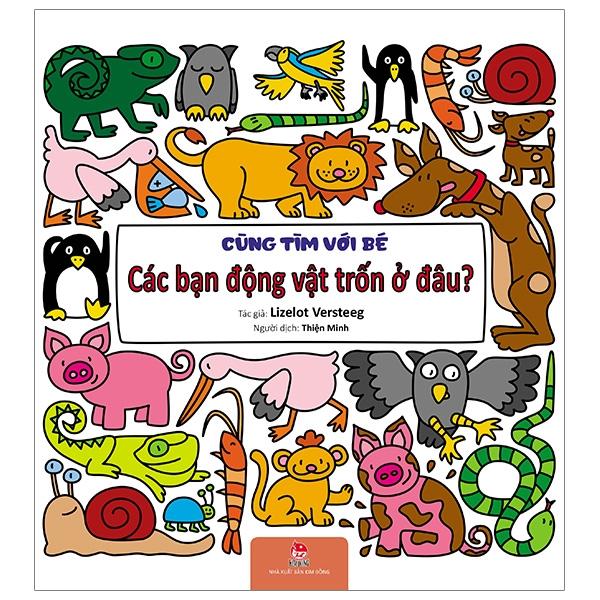 Sách Cùng Tìm Với Bé: Các Bạn Động Vật Trốn Ở Đâu?