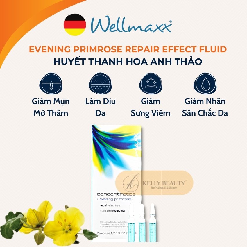 Huyết Thanh Hoa Anh Thảo WELLMAXX - Giảm Sưng Viêm, Ngừa Mụn; Kiềm Dầu, Mờ Thâm Mụn, Sáng Da