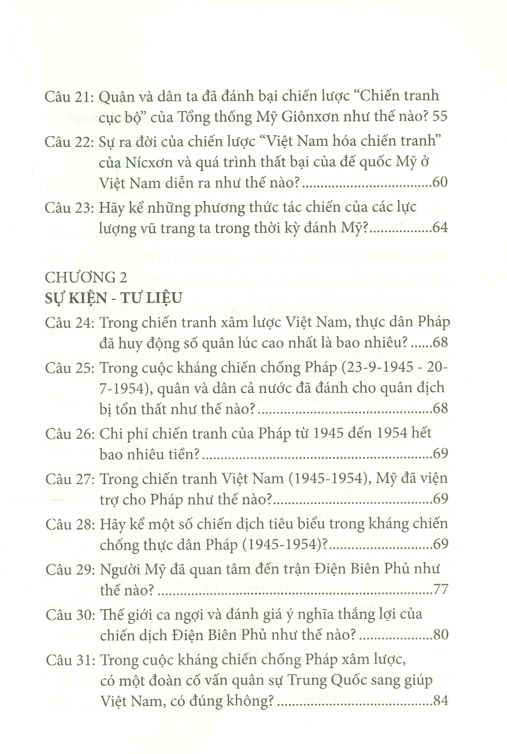 30 Năm Chiến Tranh Cách Mạng Việt Nam - Hỏi & Đáp